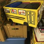 Over 500 pencil boxes donated