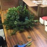 Making Advent Wreath